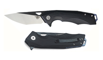 Bestech Knives Toucan Linerlock Black/Satin 14A2 by Bestech Knives